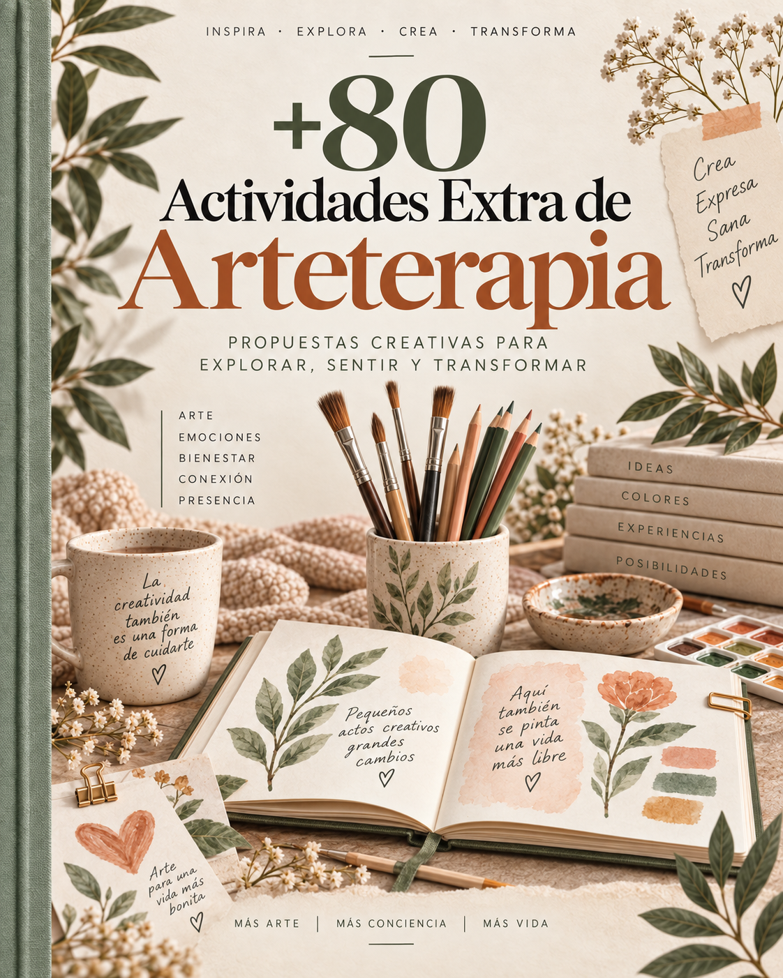 +80 Actividades Extra de Arteterapia